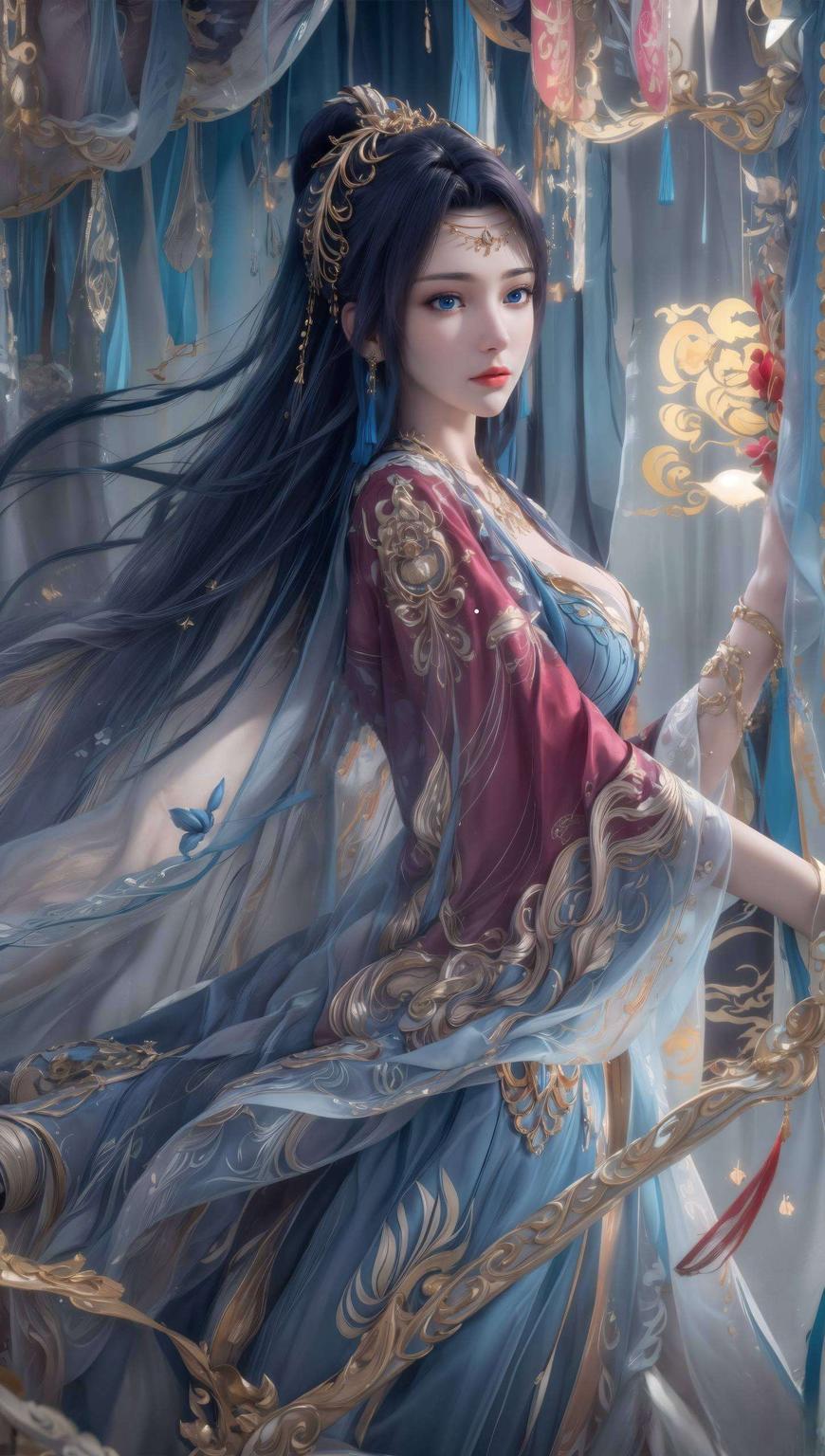 主角是我们的漫画女神——云韵！这款超清壁纸高清细腻