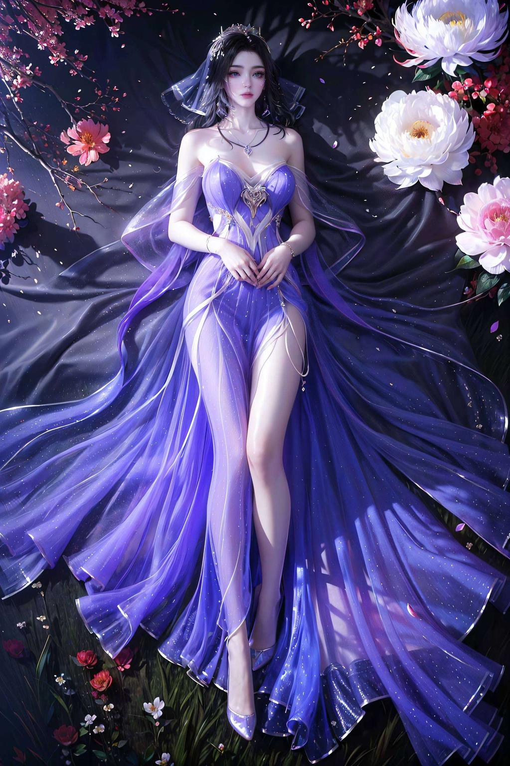 如梦如幻紫灵眼神深邃