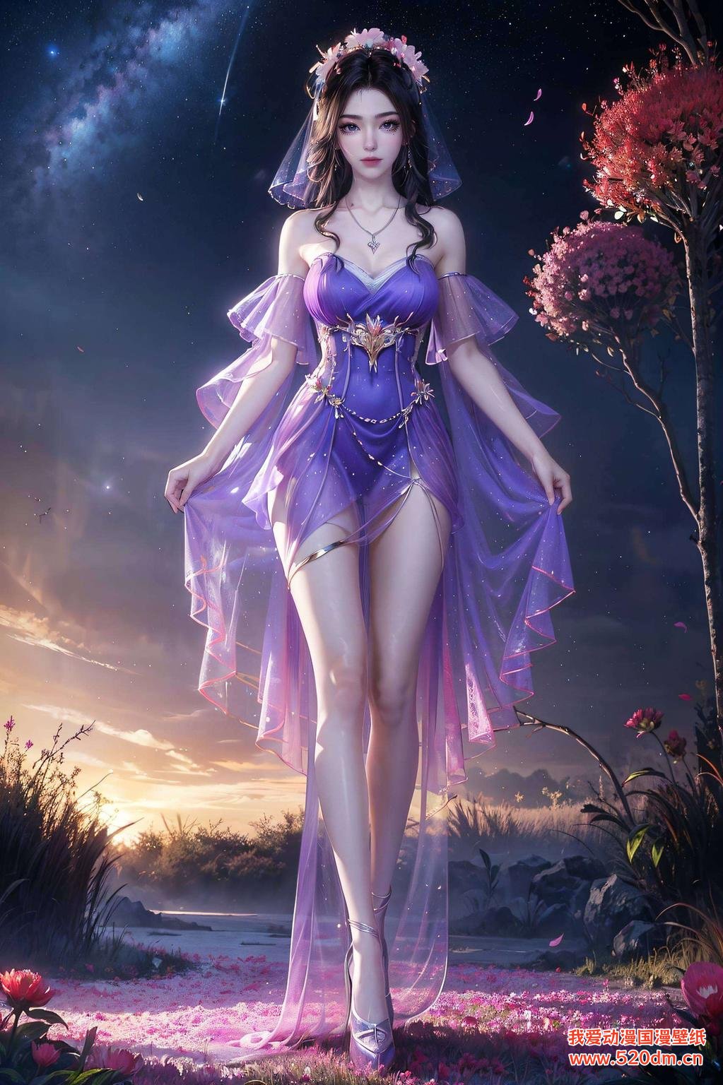 各位！今天给大家带来一款超美的4k高清古风壁纸——紫灵壁纸4k！画面细腻如丝紫灵仙子翩翩起舞