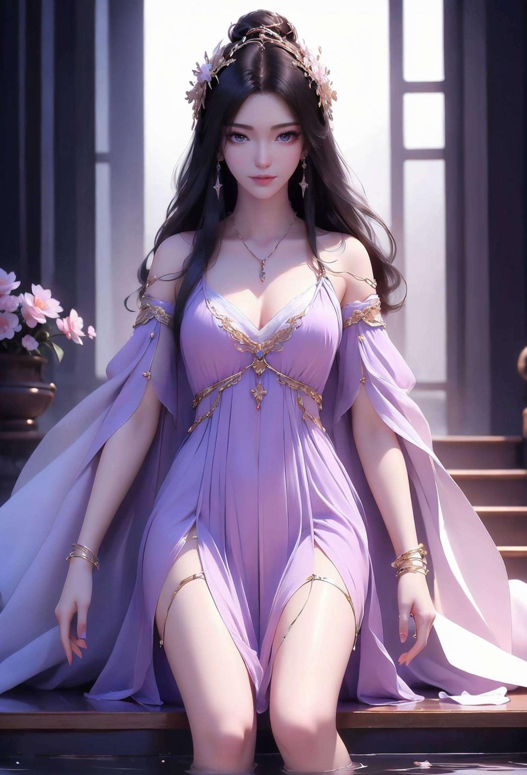神秘紫光流转