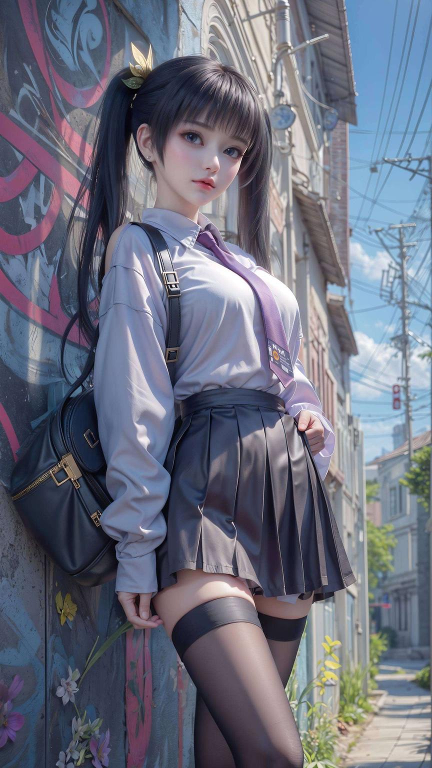 是不是超有感觉？高清细腻今天给大家带来这款完美高清的紫妍角色壁纸！看看这横屏布局